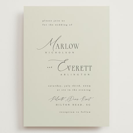 Grand Wedding Invitations