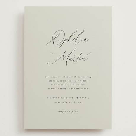 Grand Wedding Invitations