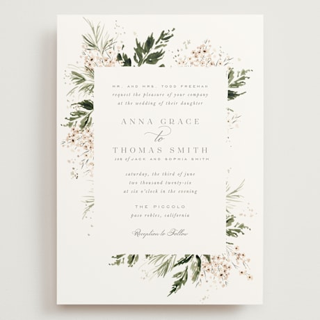 Grand Wedding Invitations