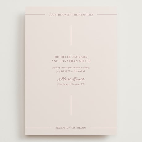 Grand Wedding Invitations