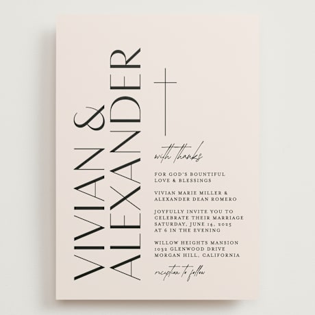 Grand Wedding Invitations