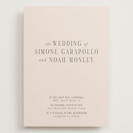 Grand Wedding Invitations