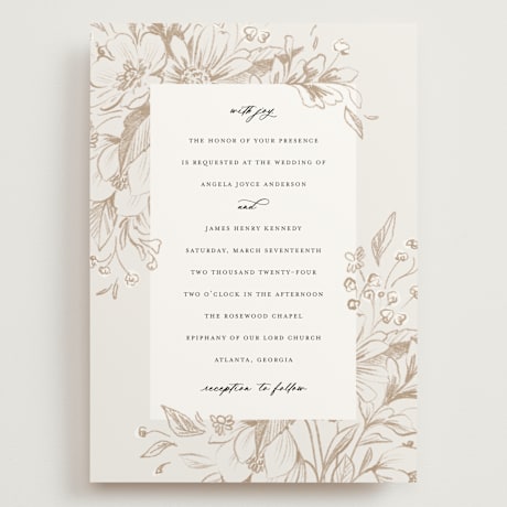 Grand Wedding Invitations