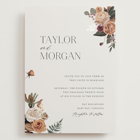 Grand Wedding Invitations