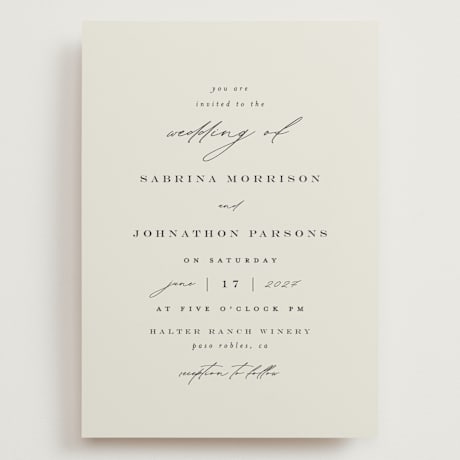 Grand Wedding Invitations