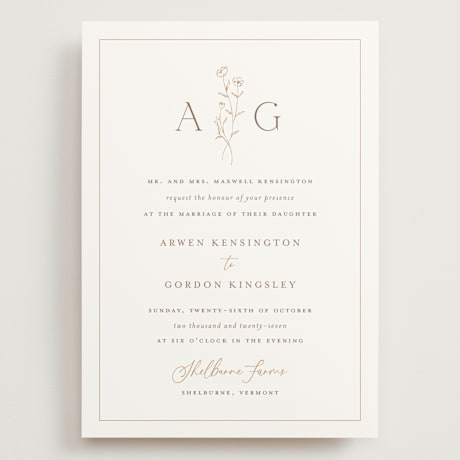Grand Wedding Invitations