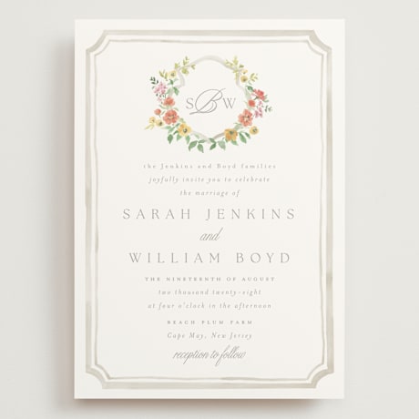 Grand Wedding Invitations