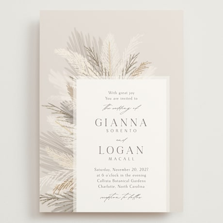 Grand Wedding Invitations