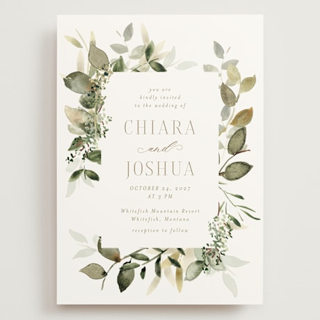 Grand Wedding Invitations