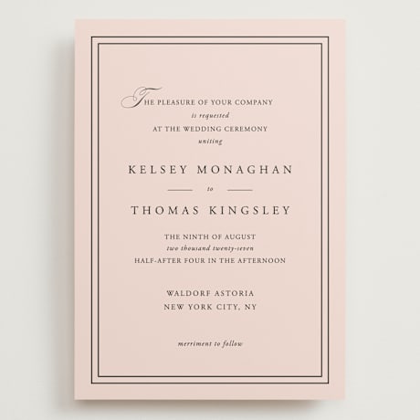 Grand Wedding Invitations