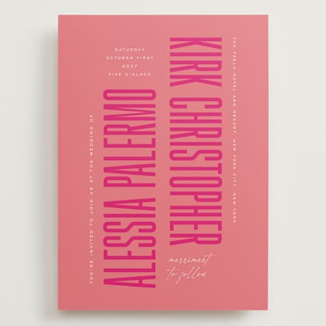 Grand Wedding Invitations