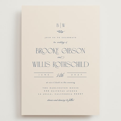 Grand Wedding Invitations