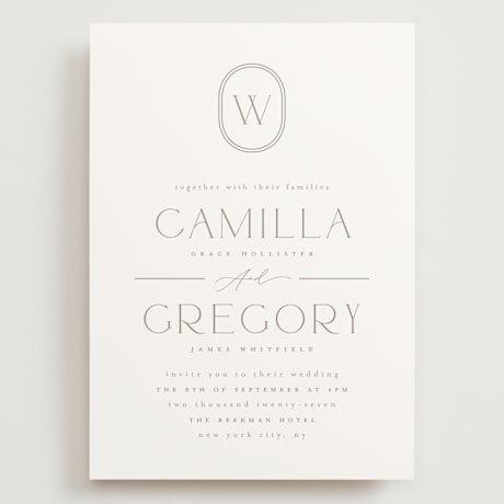 Grand Wedding Invitations