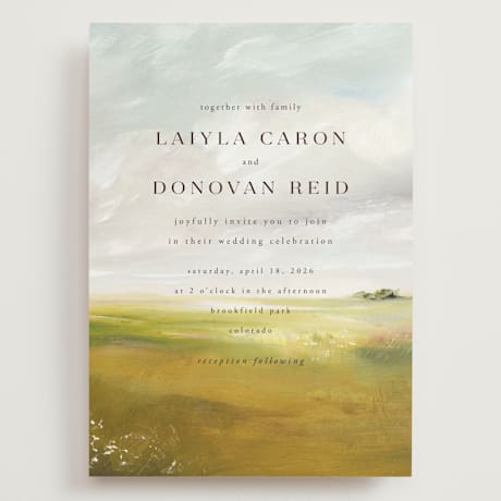 Grand Wedding Invitations