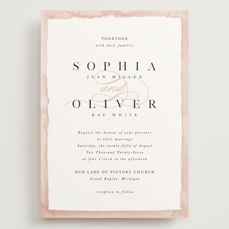 Grand Wedding Invitations