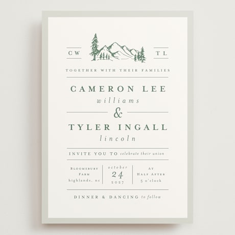 Grand Wedding Invitations