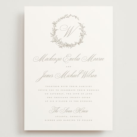 Grand Wedding Invitations