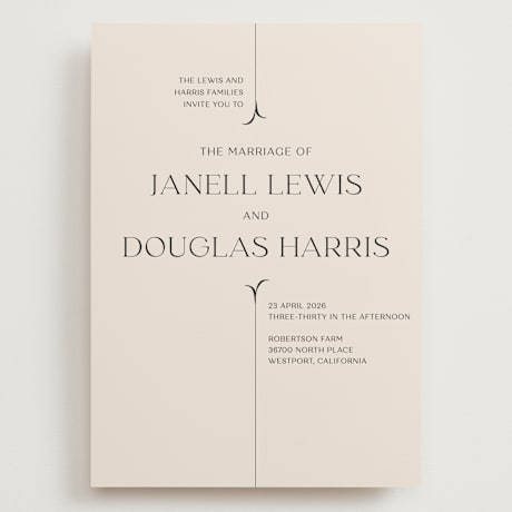 Grand Wedding Invitations