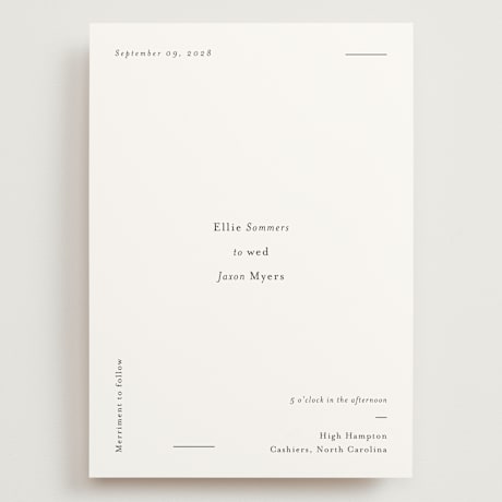 Grand Wedding Invitations