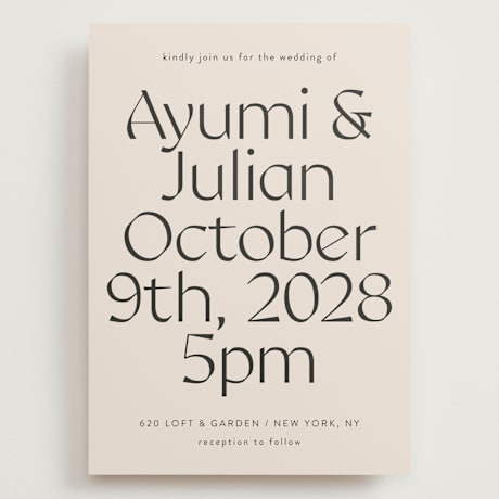 Grand Wedding Invitations
