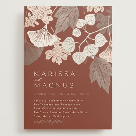 Grand Wedding Invitations