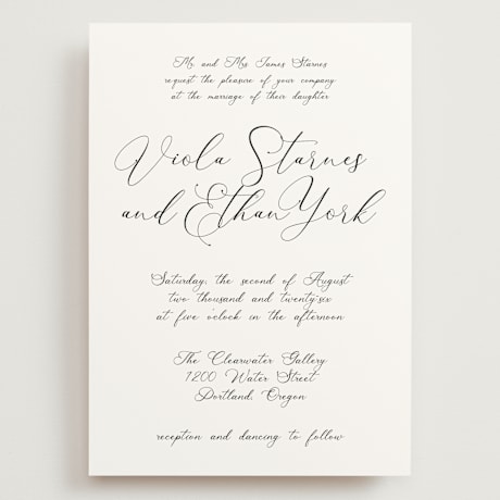 Grand Wedding Invitations