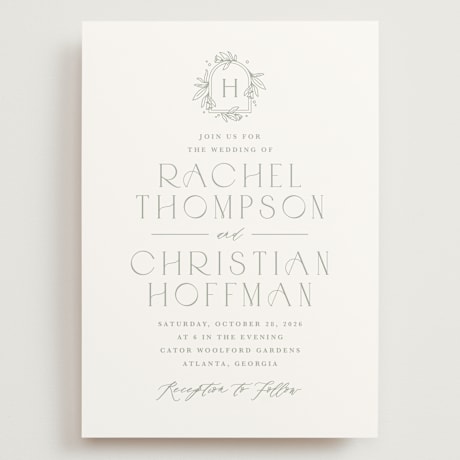Grand Wedding Invitations