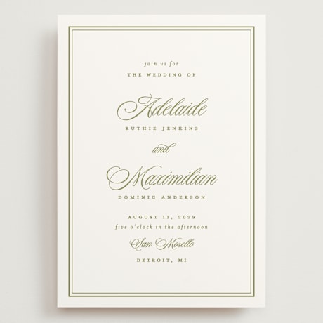 Grand Wedding Invitations