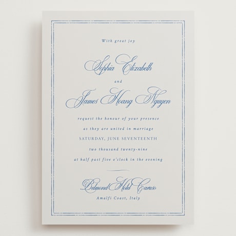 Grand Wedding Invitations