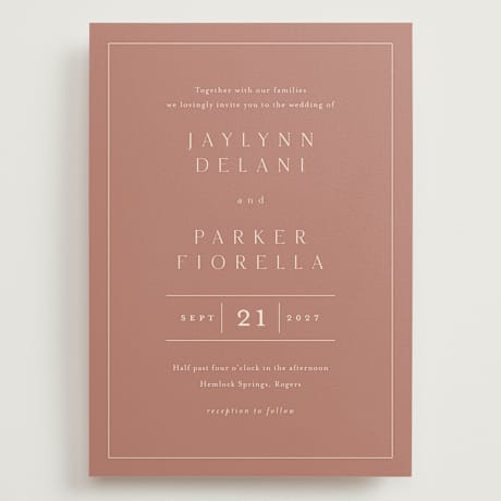 Grand Wedding Invitations