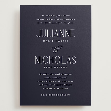 Grand Wedding Invitations