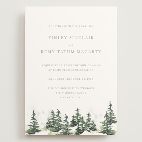 Grand Wedding Invitations