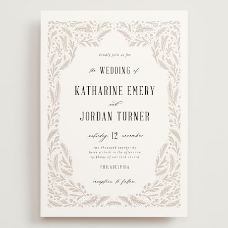 Grand Wedding Invitations