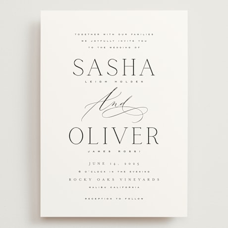 Grand Wedding Invitations