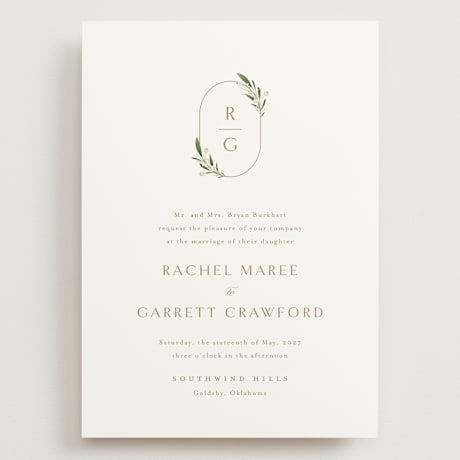 Grand Wedding Invitations