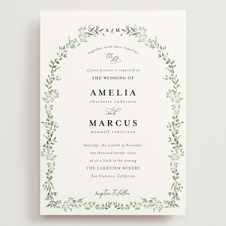 Grand Wedding Invitations