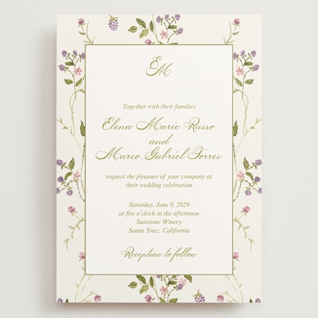 Grand Wedding Invitations