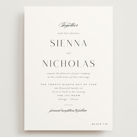 Grand Wedding Invitations