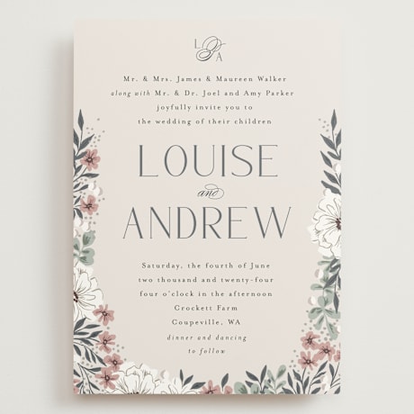 Grand Wedding Invitations