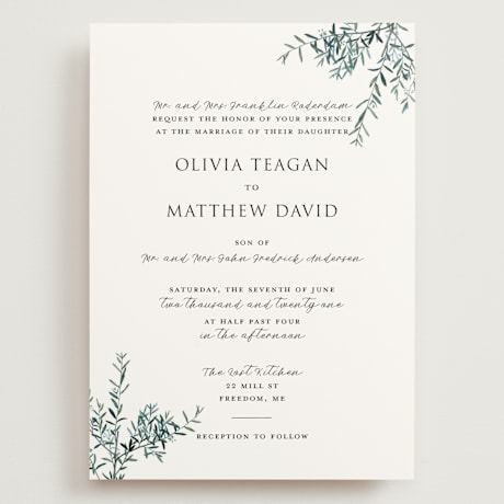 Grand Wedding Invitations