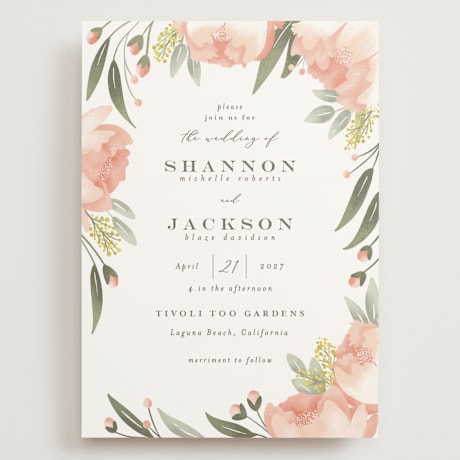 Grand Wedding Invitations