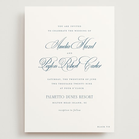 Grand Wedding Invitations