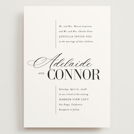 Grand Wedding Invitations
