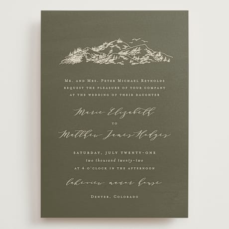 Grand Wedding Invitations
