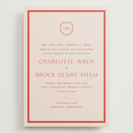 Grand Wedding Invitations