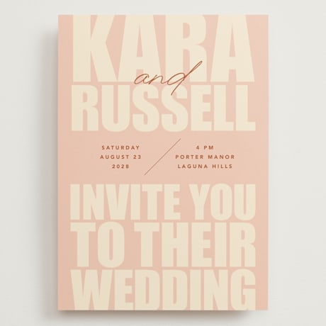 Grand Wedding Invitations