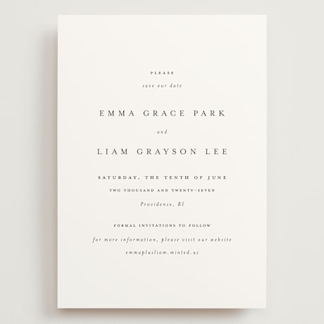 Grand Save the Date Cards