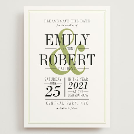Grand Save the Date Cards