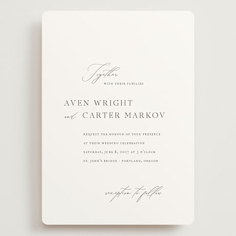 Grand Wedding Invitations