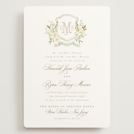Grand Wedding Invitations